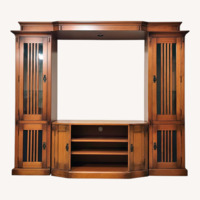 J.C. Penny Dark Brown Wall Unit