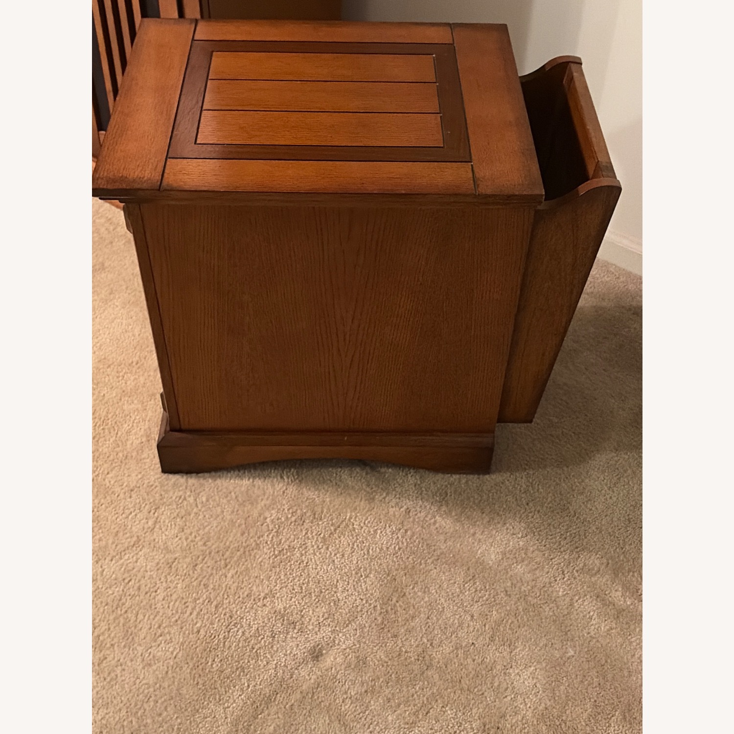 J.C. Penny Dark Brown Side Tables - image-3