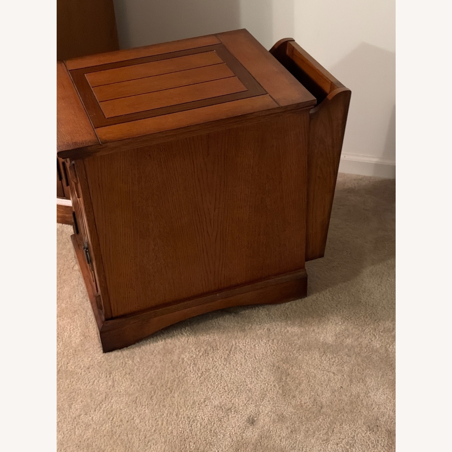 J.C. Penny Dark Brown Side Tables - image-2
