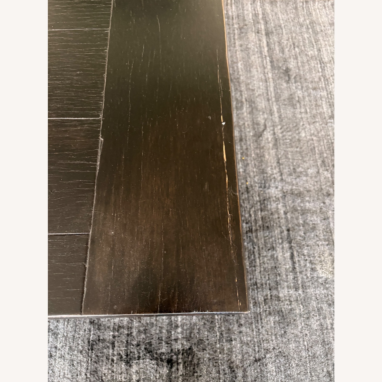 Arhaus Black Wood Coffee Table - image-4