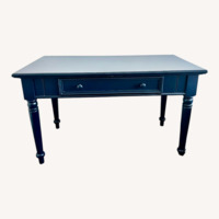 Stanley Furniture Blue Wood Desk