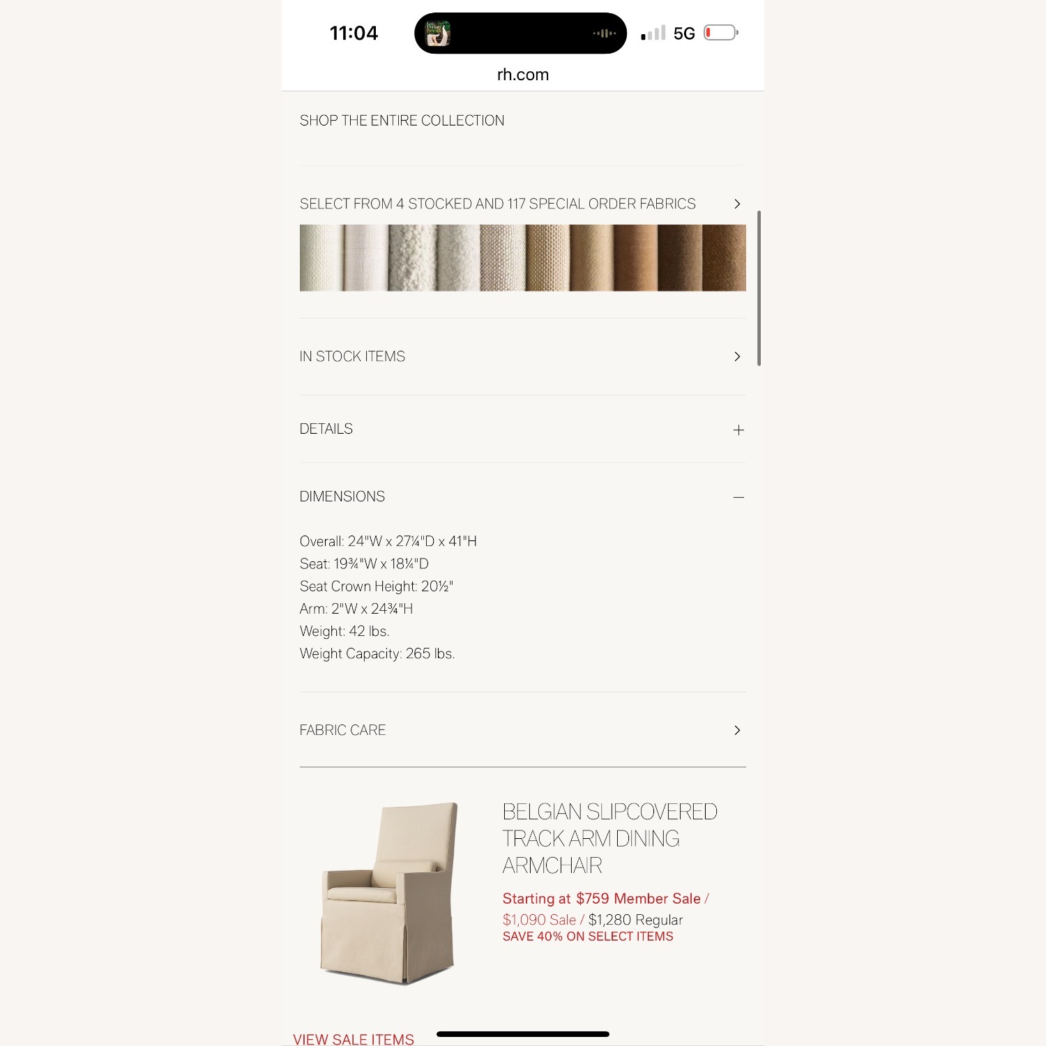 Restoration Hardware Ellison Set 8 Dining Chairs 1028 each retail - image-2