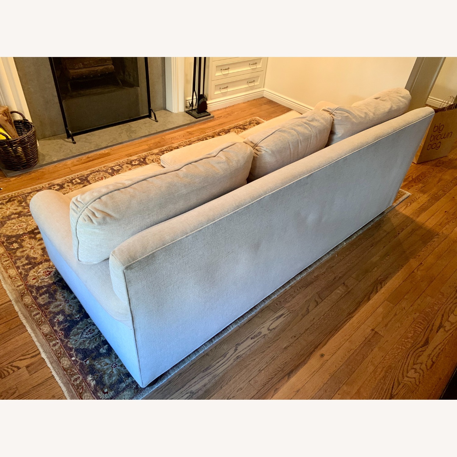 Ferrell Mittman Natural Fabric Sleeper Sofa - image-1