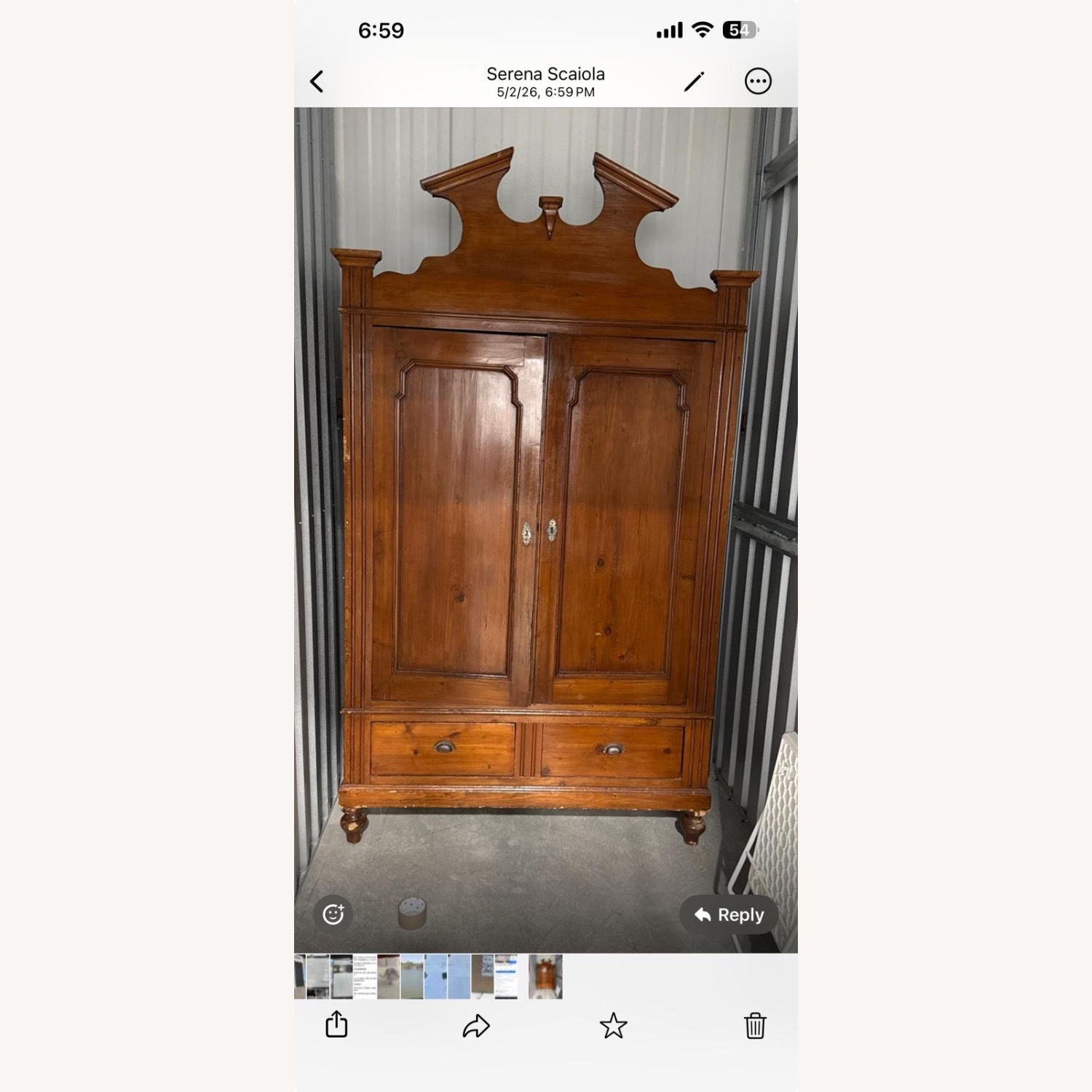 Sicilian Furniture Credenza - image-2