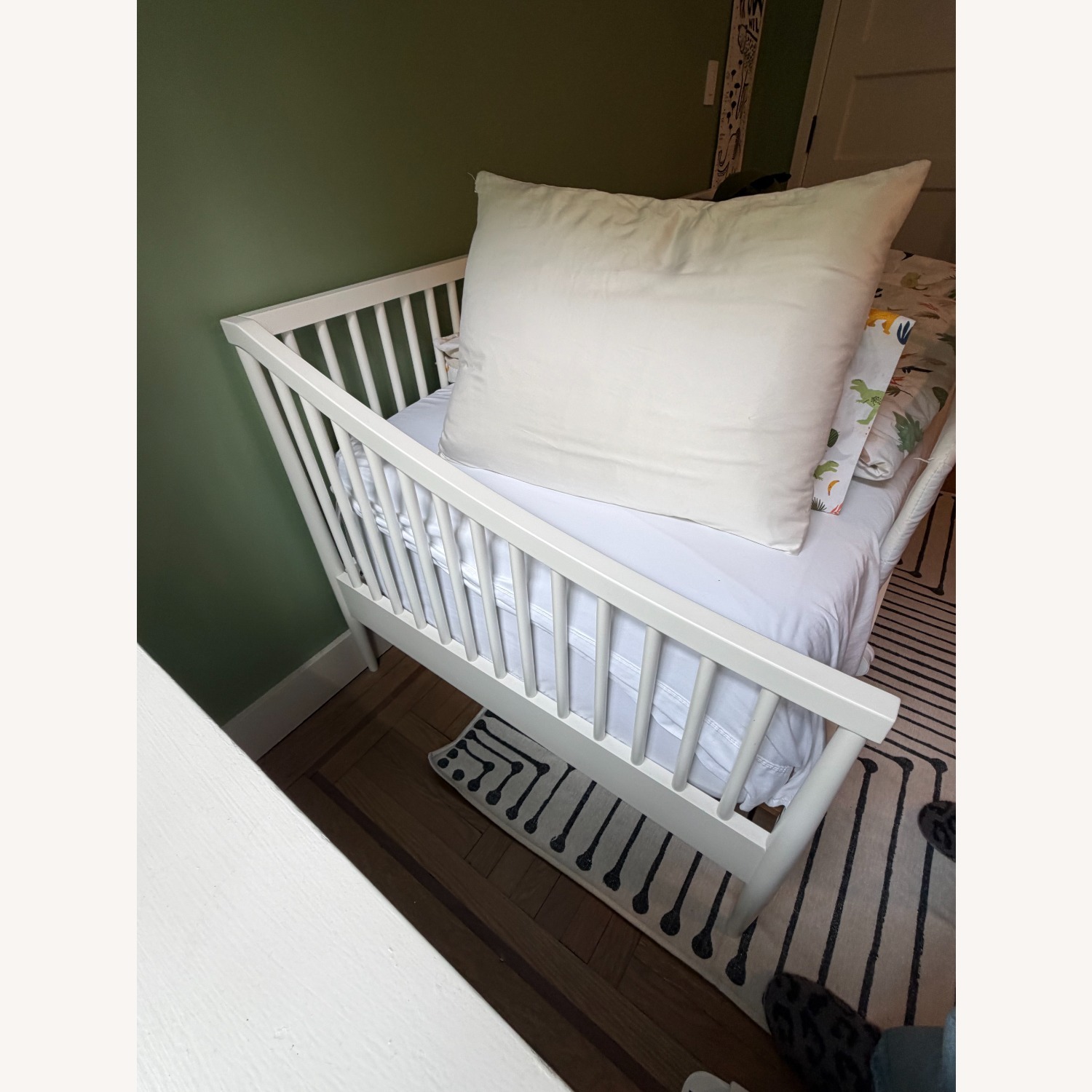 Crate & Kids Hampshire White Wood Daybed - image-3