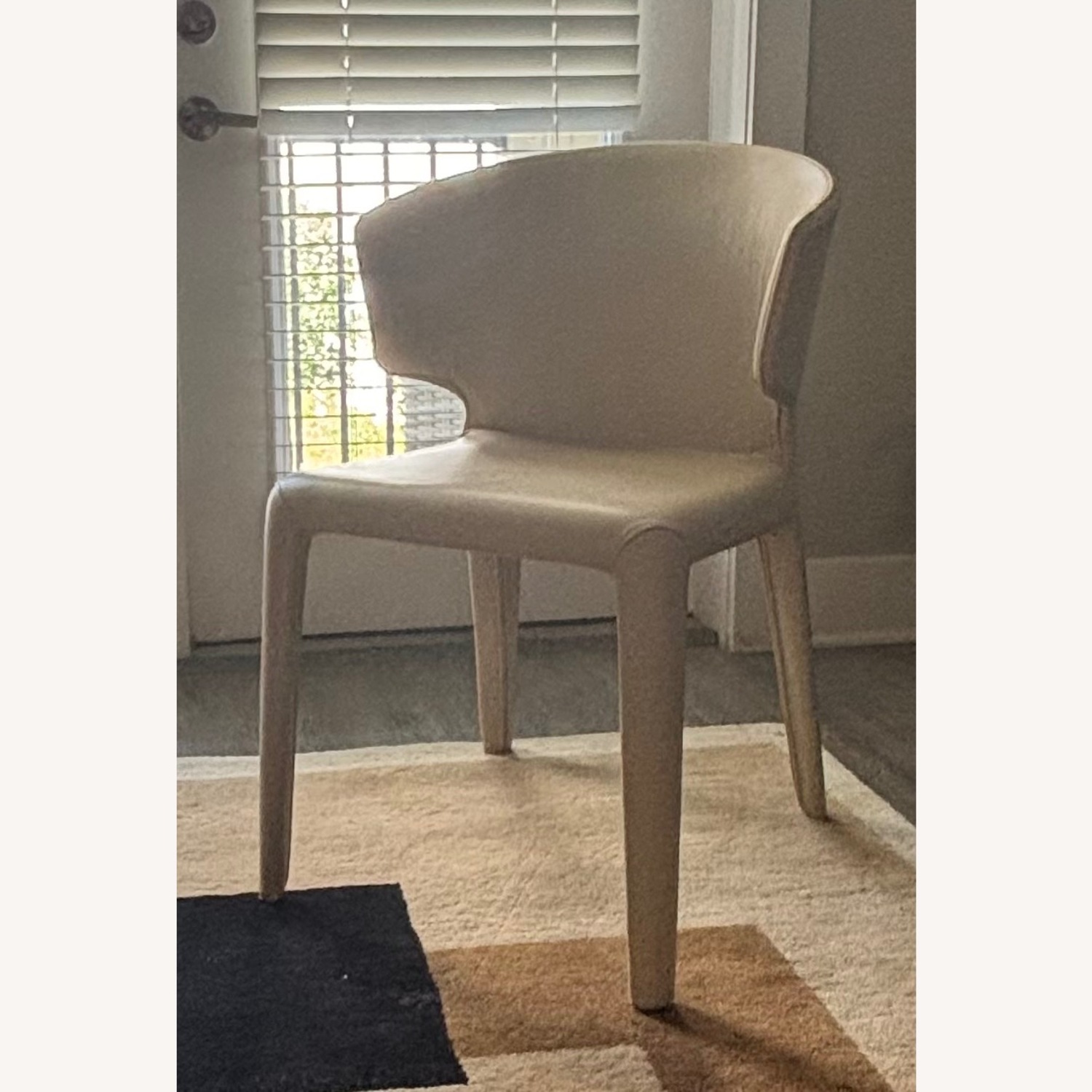 Natural Leather Dining Chairs - image-2