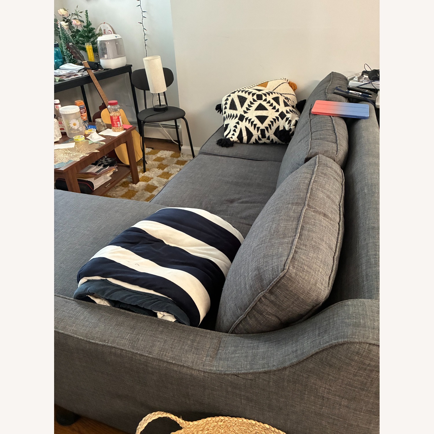 Crown Heights Gray Chaise Lounge - image-6