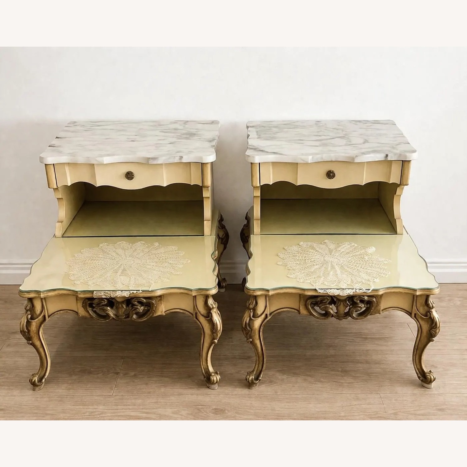 Vintage/Antique Side Tables - image-1