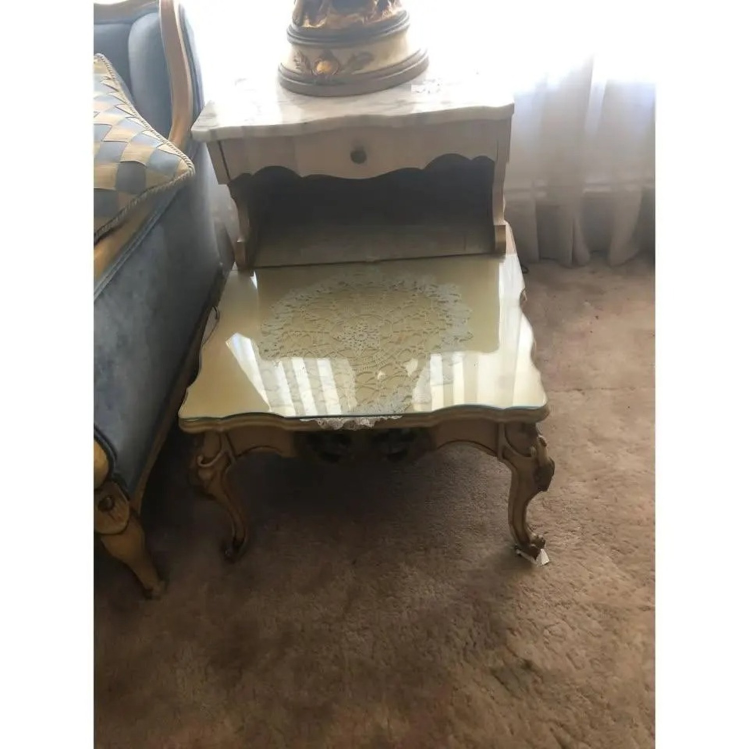 Vintage/Antique Side Tables - image-2