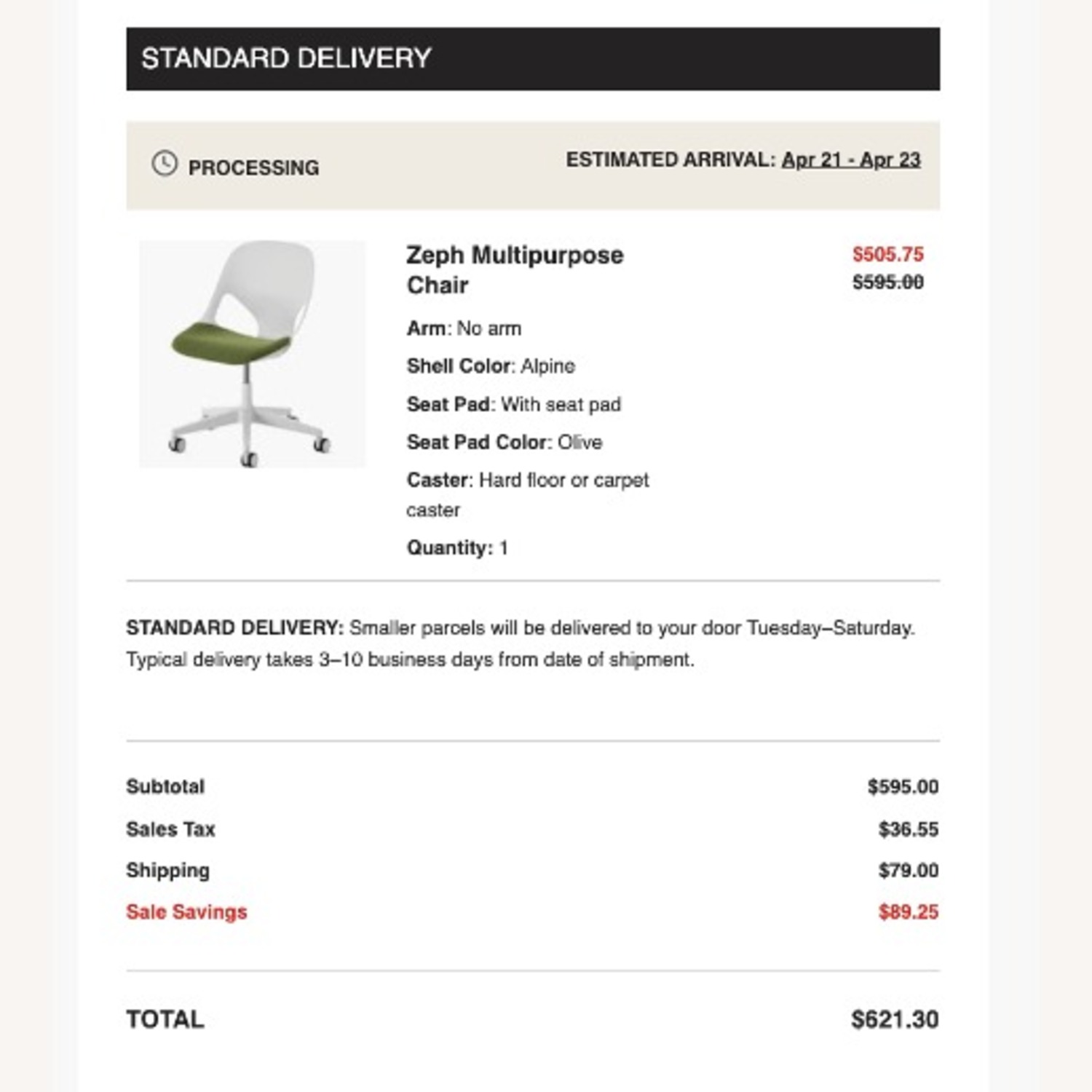 Herman Miller Zeph Multipurpose Chair - image-3