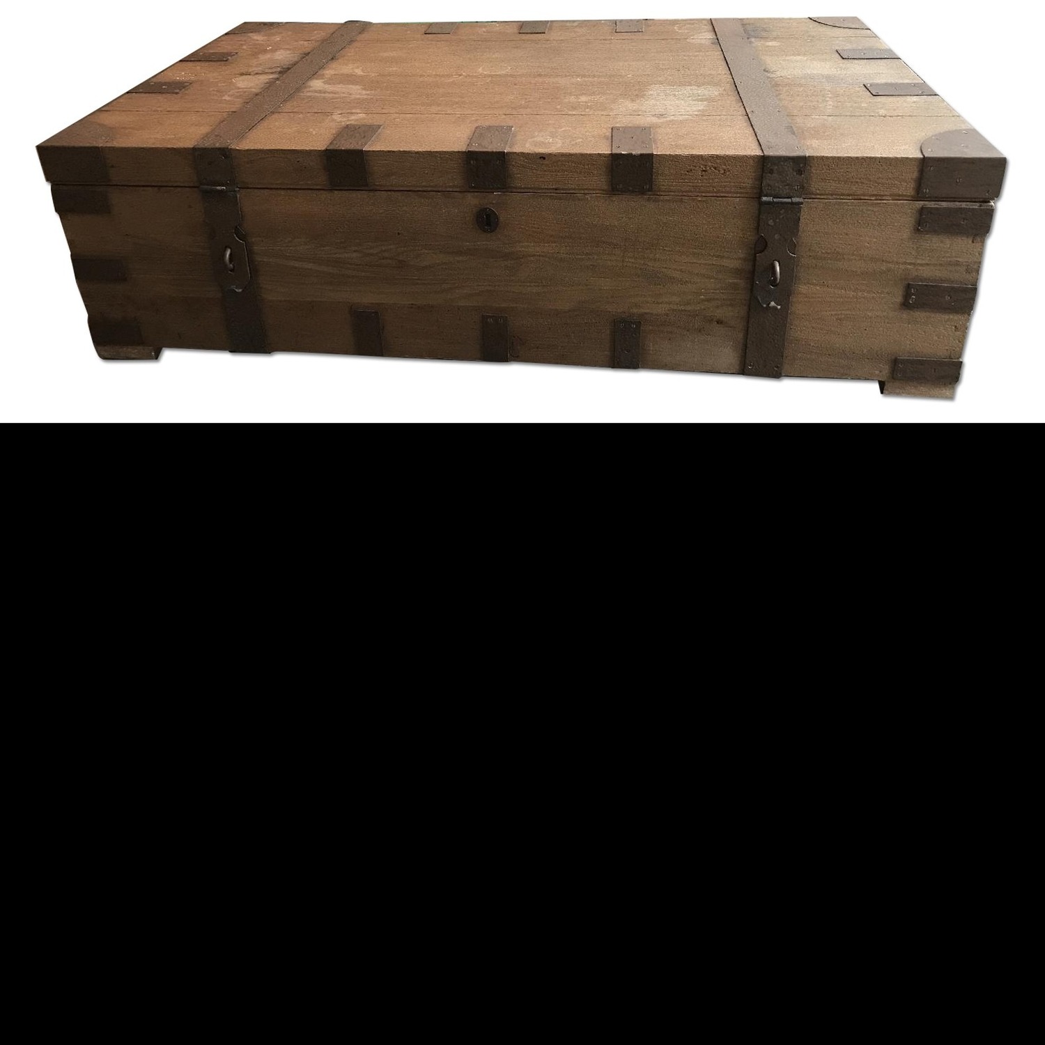Restoration Hardware Heirloom Coffee Table Trunk - image-10