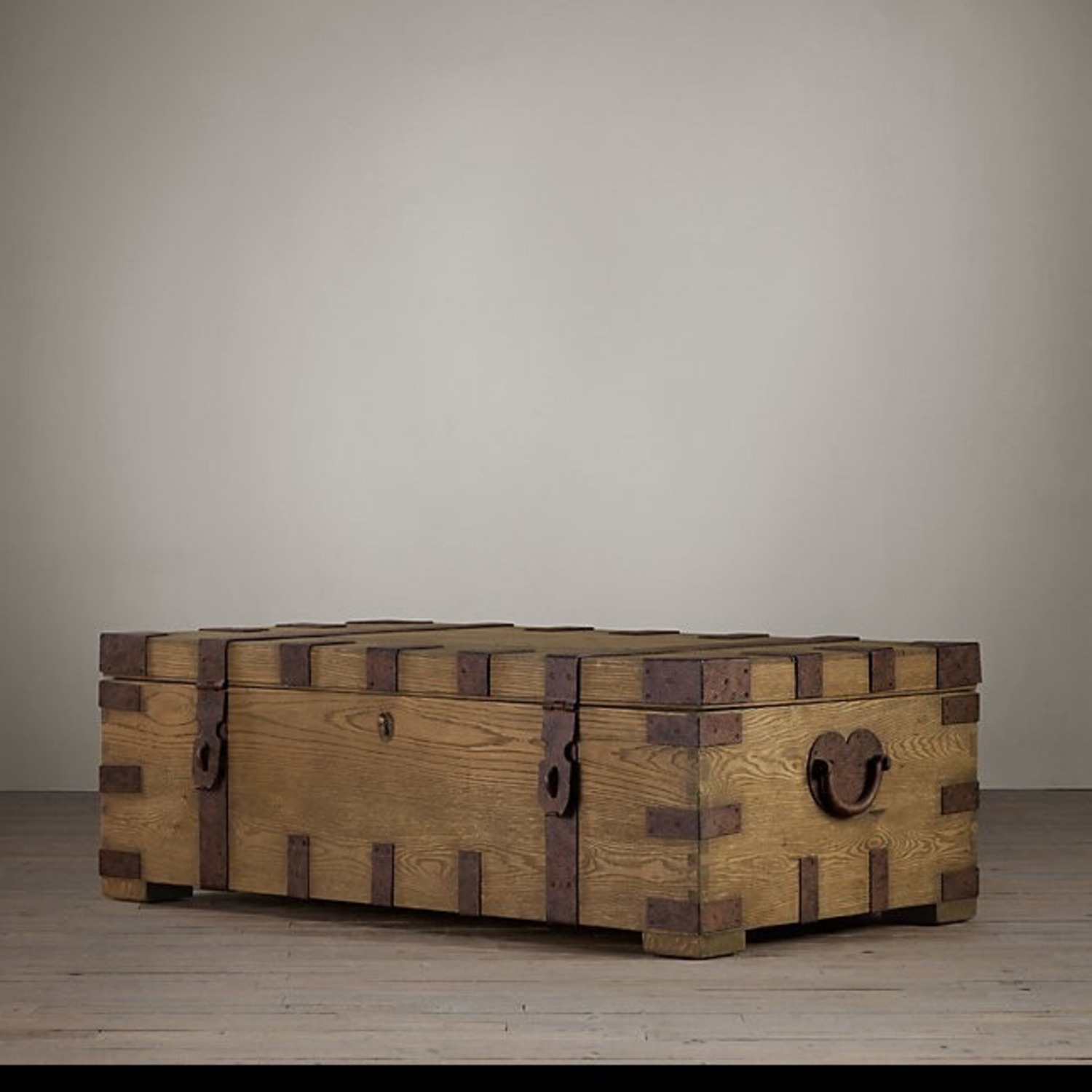 Restoration Hardware Heirloom Coffee Table Trunk - image-1