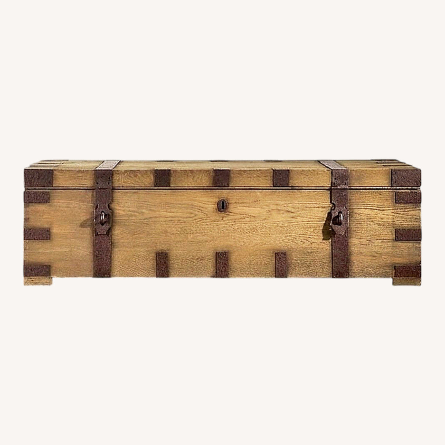 Restoration Hardware Heirloom Coffee Table Trunk - image-0