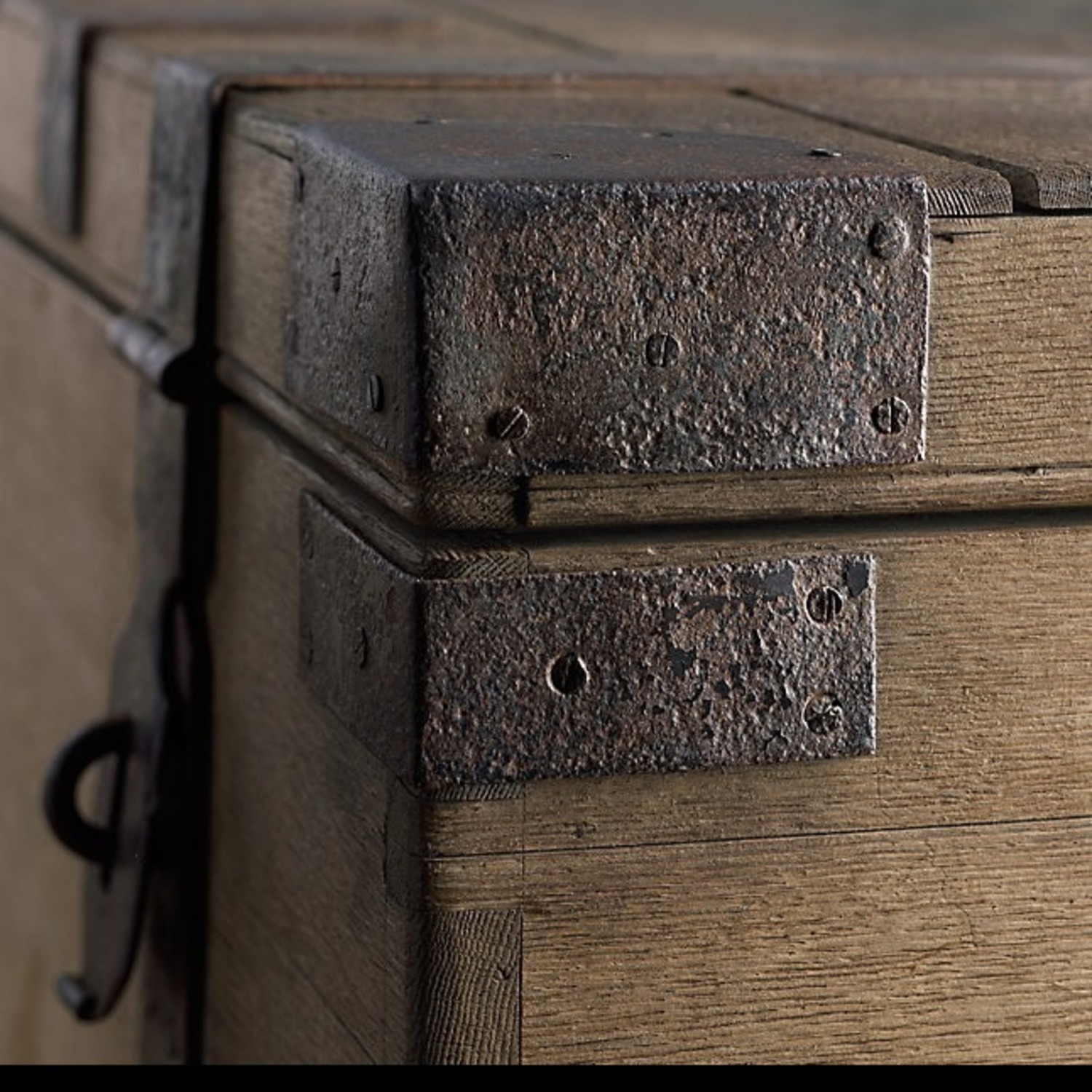 Restoration Hardware Heirloom Coffee Table Trunk - image-6