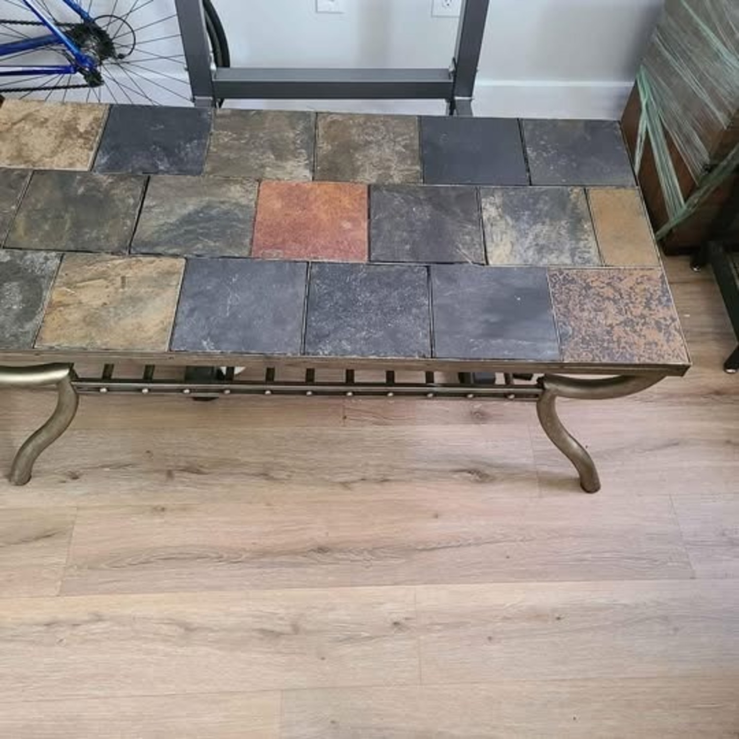 Ashley Furniture Antigo Natural Stone Coffee Table - image-3