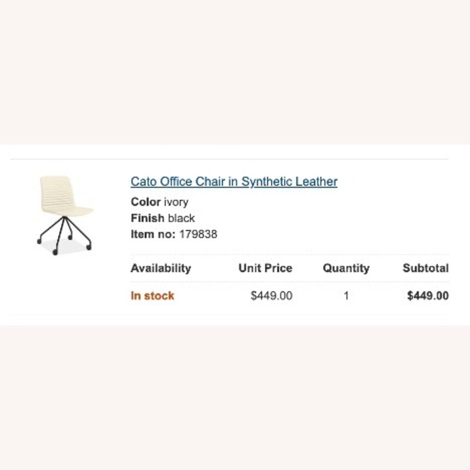 Room & Board Cato Office Chair - image-4