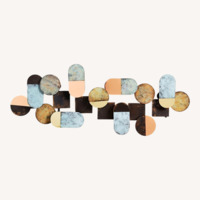 West Elm Patina Metal Wall Decor