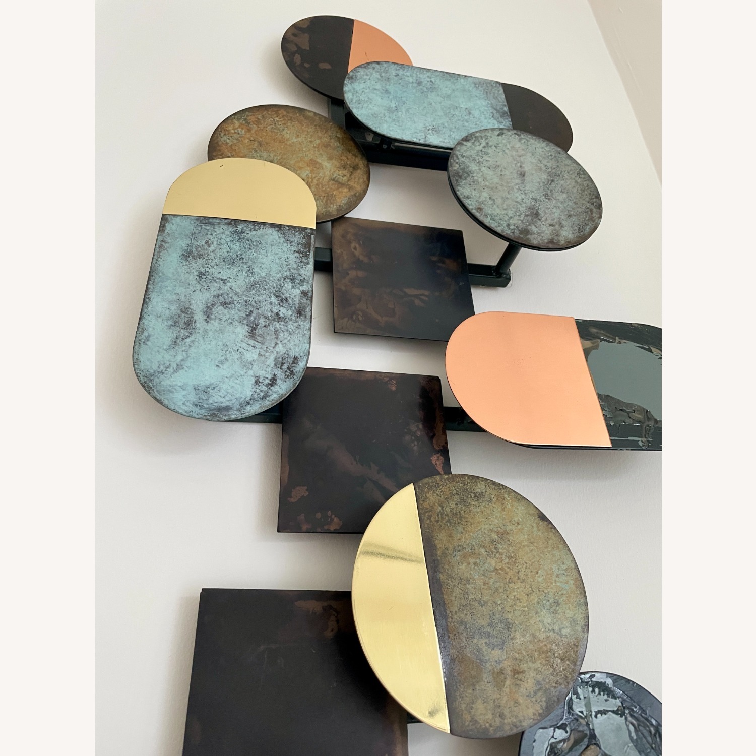 West Elm Patina Metal Wall Decor - image-3