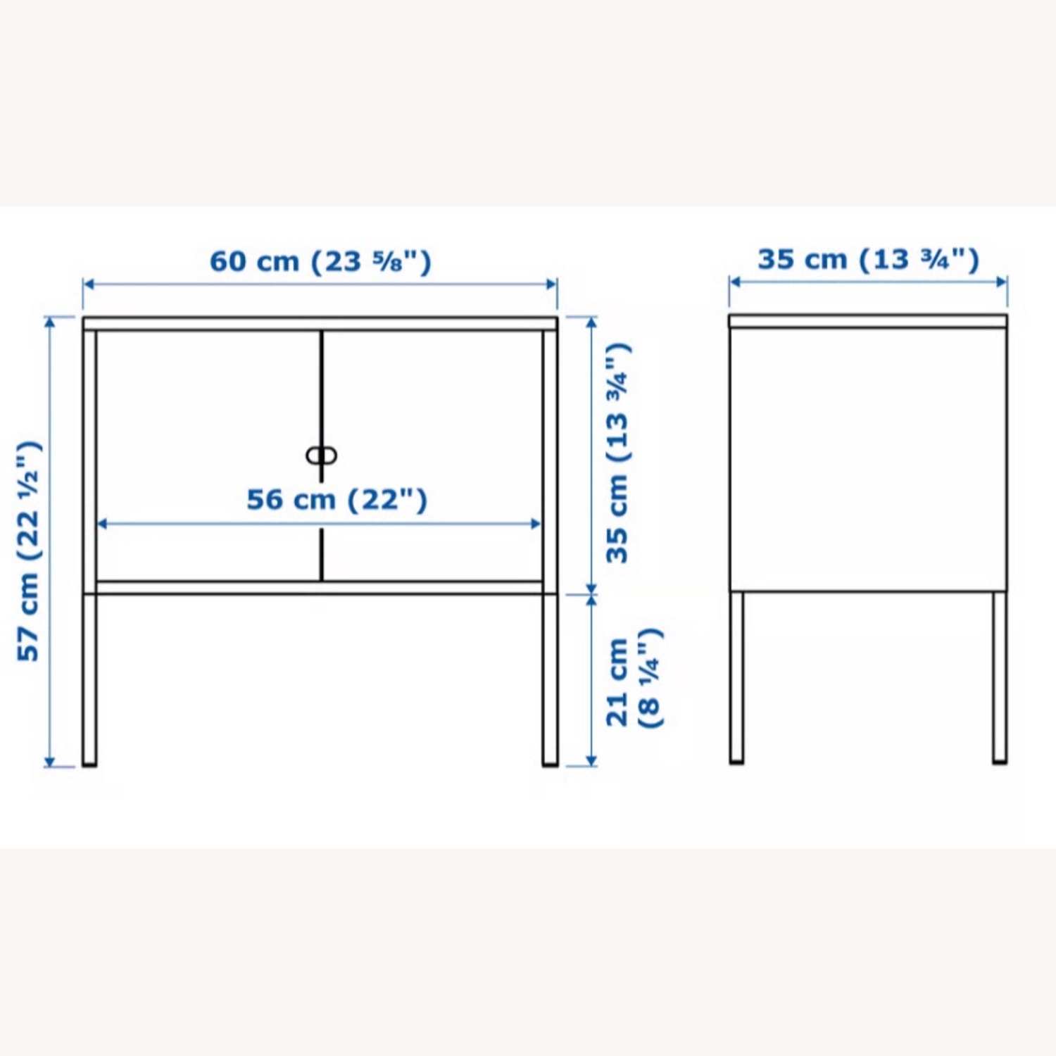  6 IKEA LIXHULT Cabinets (Metal, Gray) - image-3