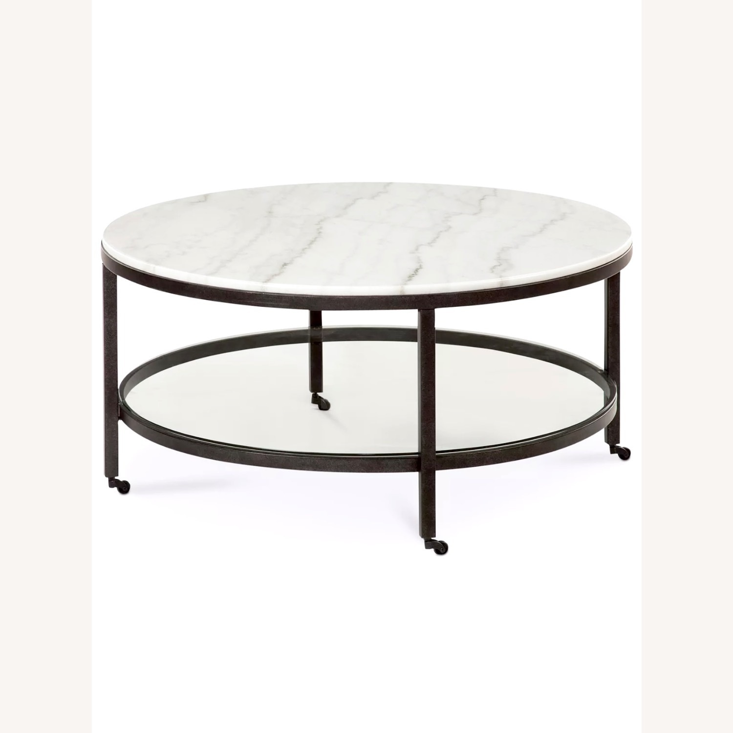 Macy's Marble Coffee Table  - image-6