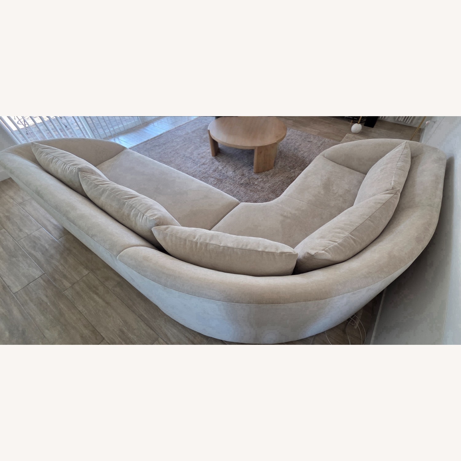 West Elm Aviana 2-Piece Wedge Sectional - image-2
