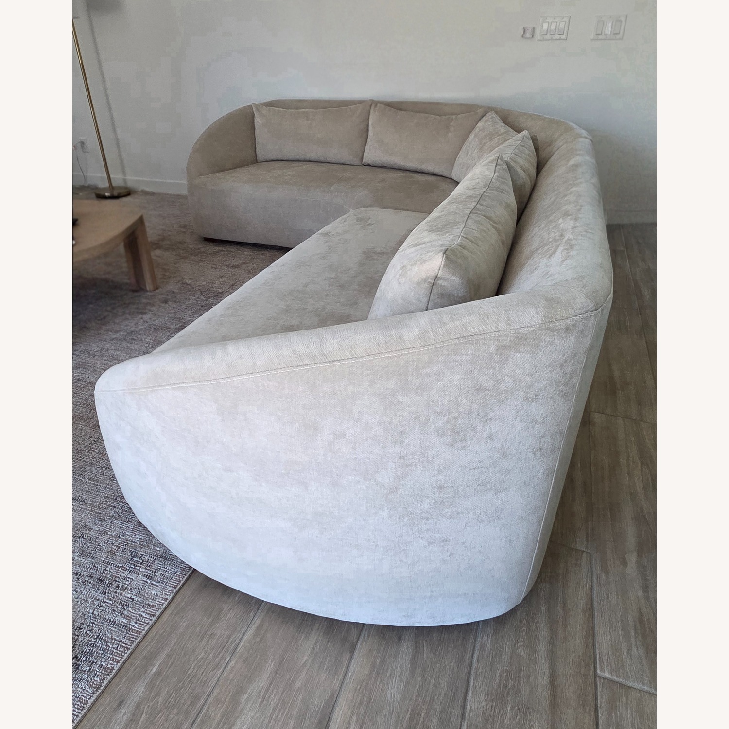 West Elm Aviana 2-Piece Wedge Sectional - image-3
