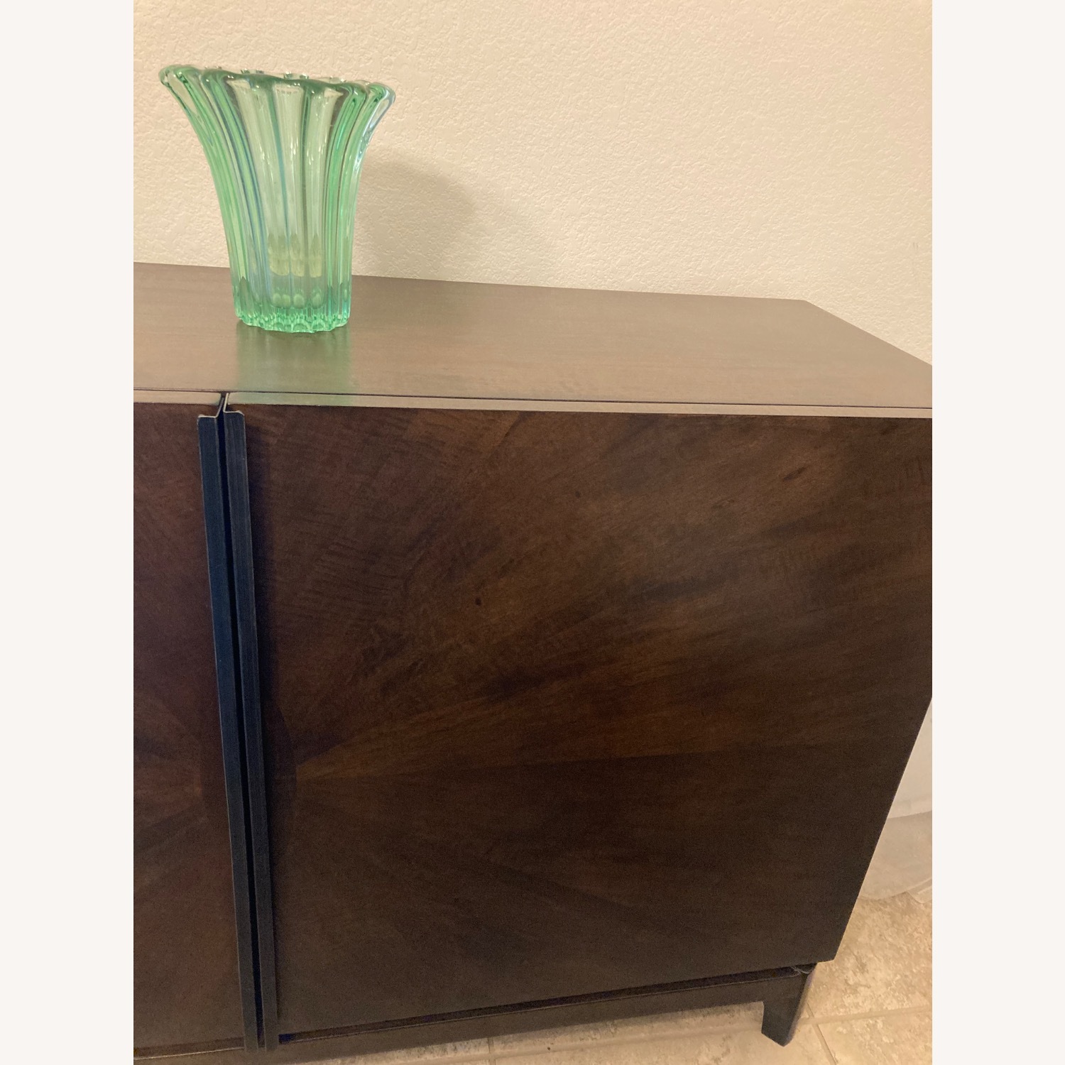 Macy's Dark Brown Wood Sideboard - image-2