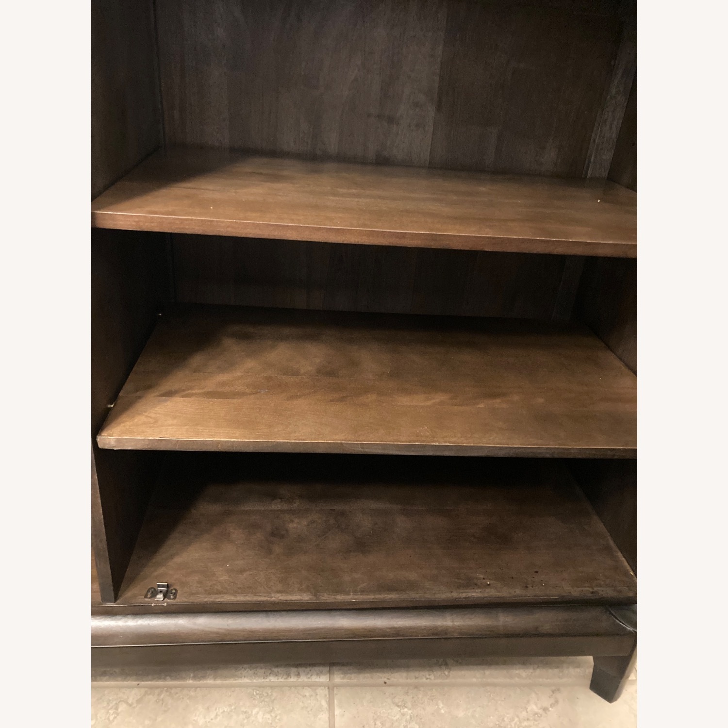 Macy's Dark Brown Wood Sideboard - image-4