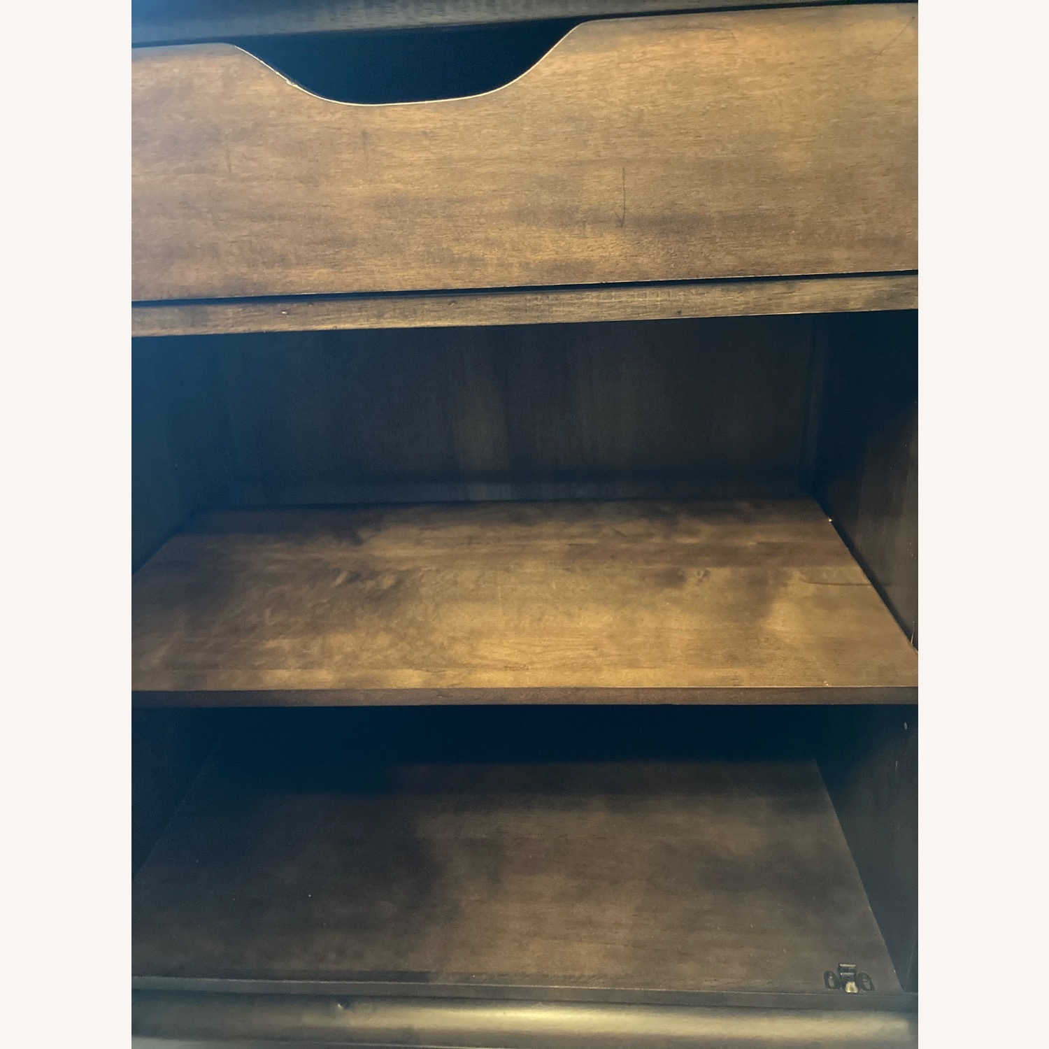 Macy's Dark Brown Wood Sideboard - image-3