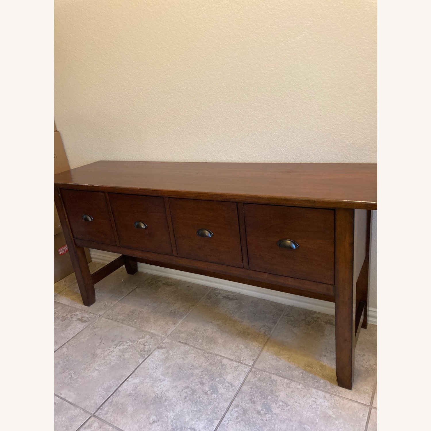 Pottery Barn Dark Brown Sideboard - image-2