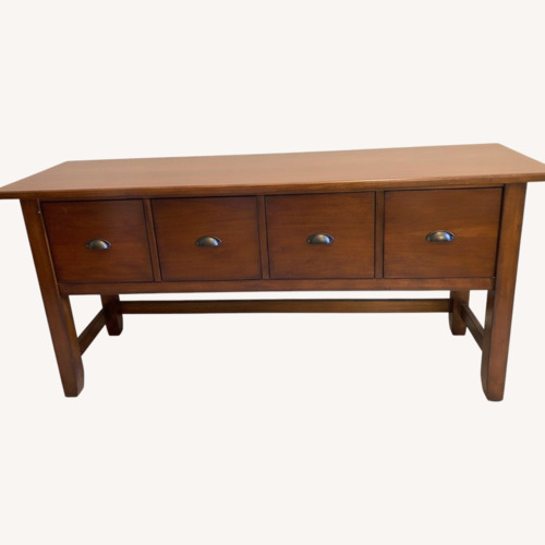 Used Pottery Barn Dark Brown Sideboard for sale on AptDeco