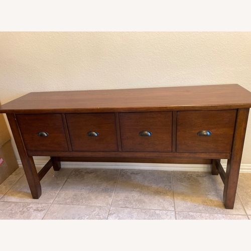 Used Pottery Barn Dark Brown Sideboard for sale on AptDeco