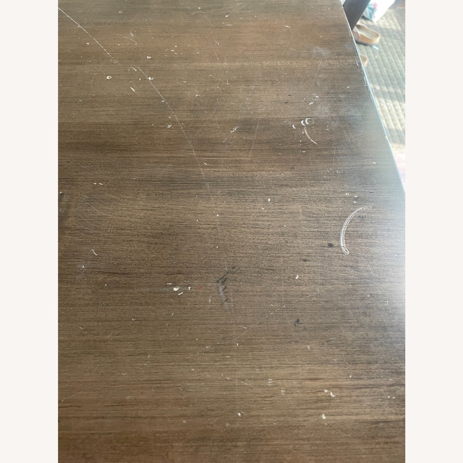 Ethan Allen Dark Brown Dining Table - image-2