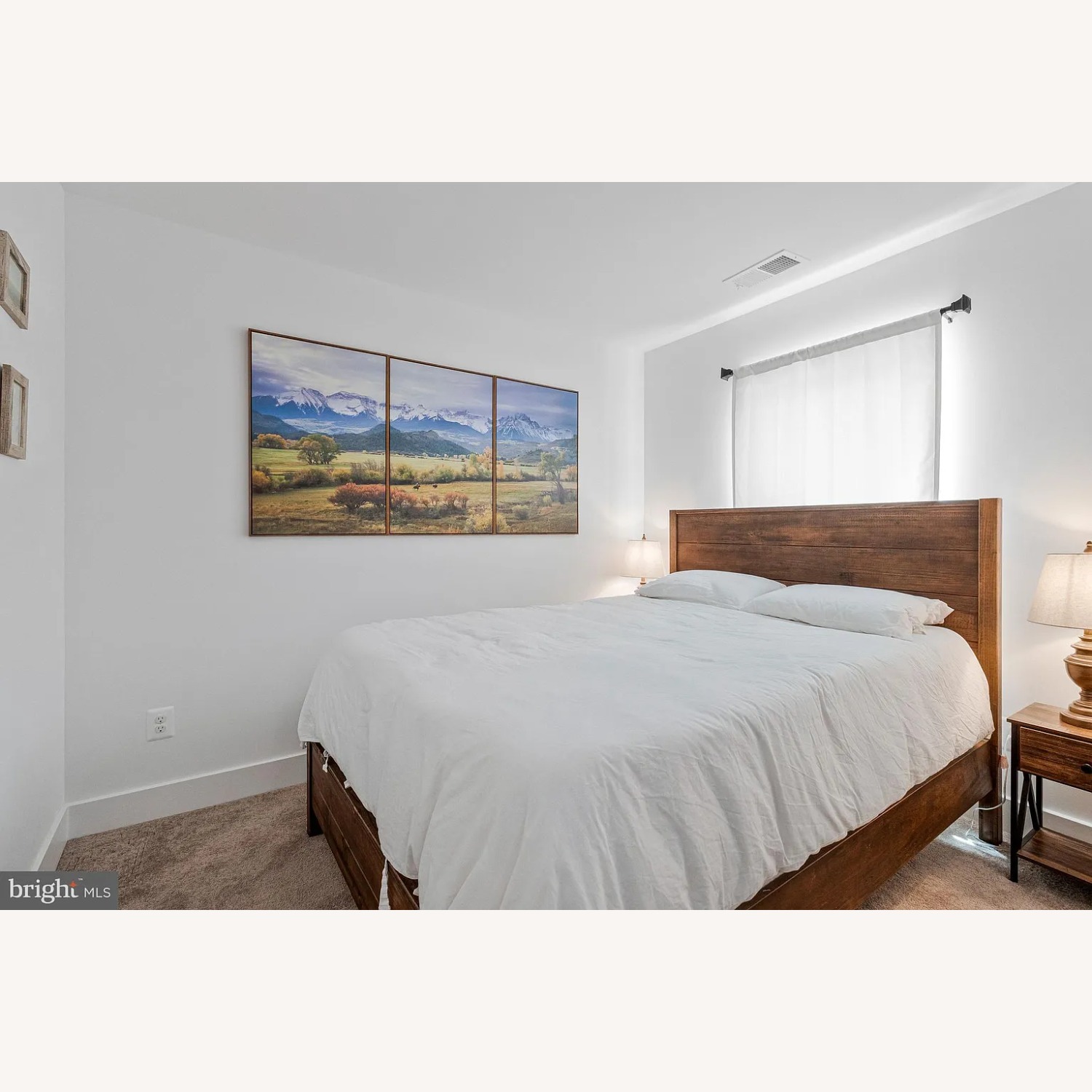 Montauk Solid Wood Bed (Rustic Walnut) - image-2