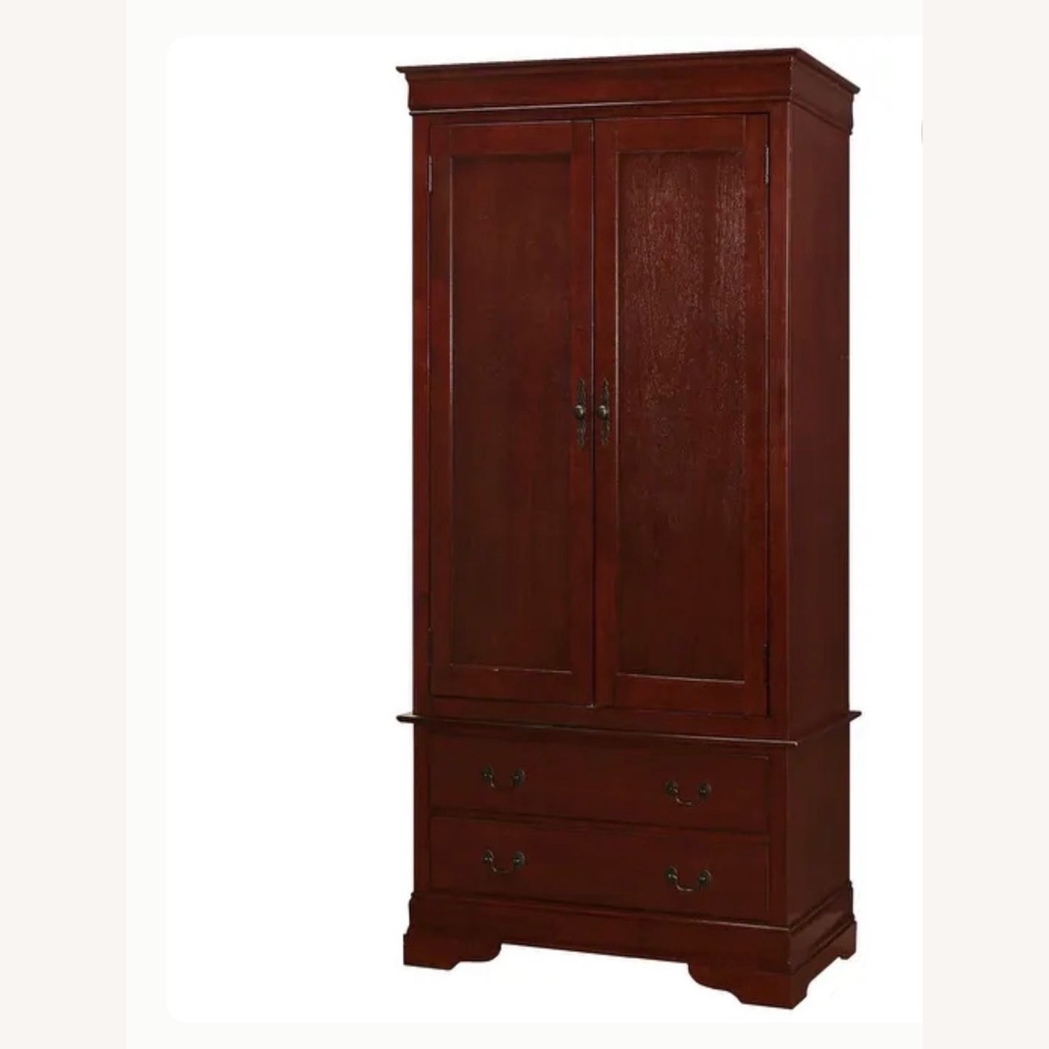 Ethan Allen Cherry Wardrobe Armoire - image-3