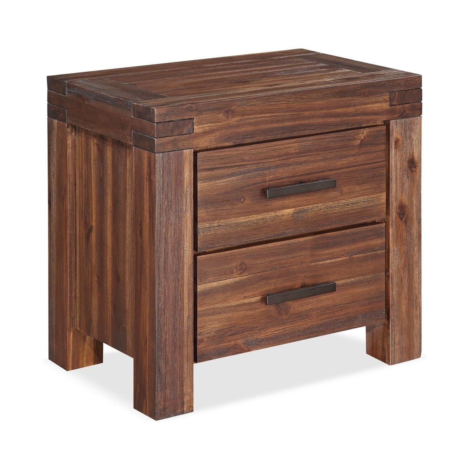 Macy's Dark Brown Side Table - image-5