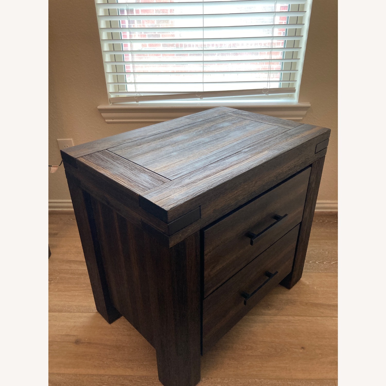 Macy's Dark Brown Side Table - image-4