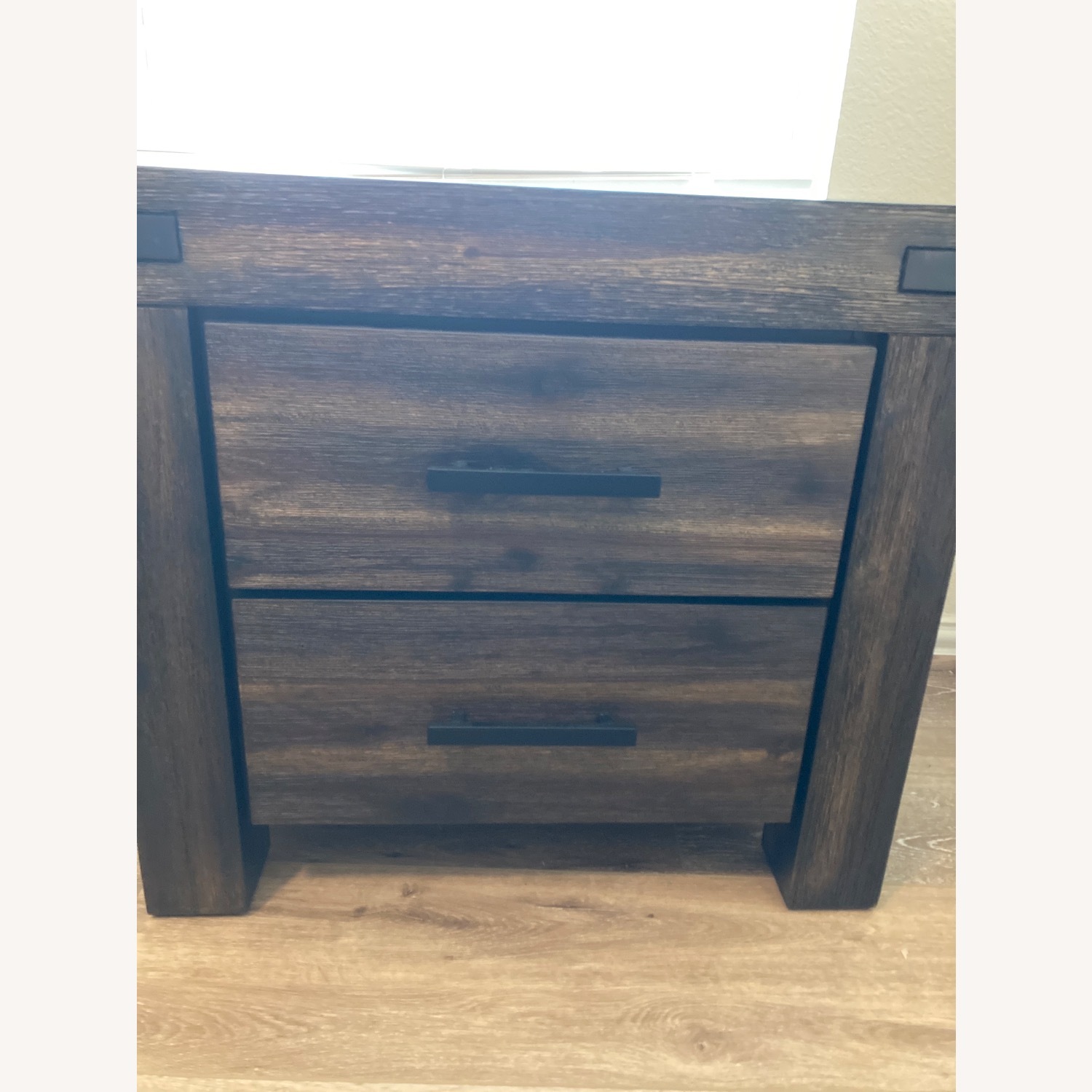 Macy's Dark Brown Side Table - image-2