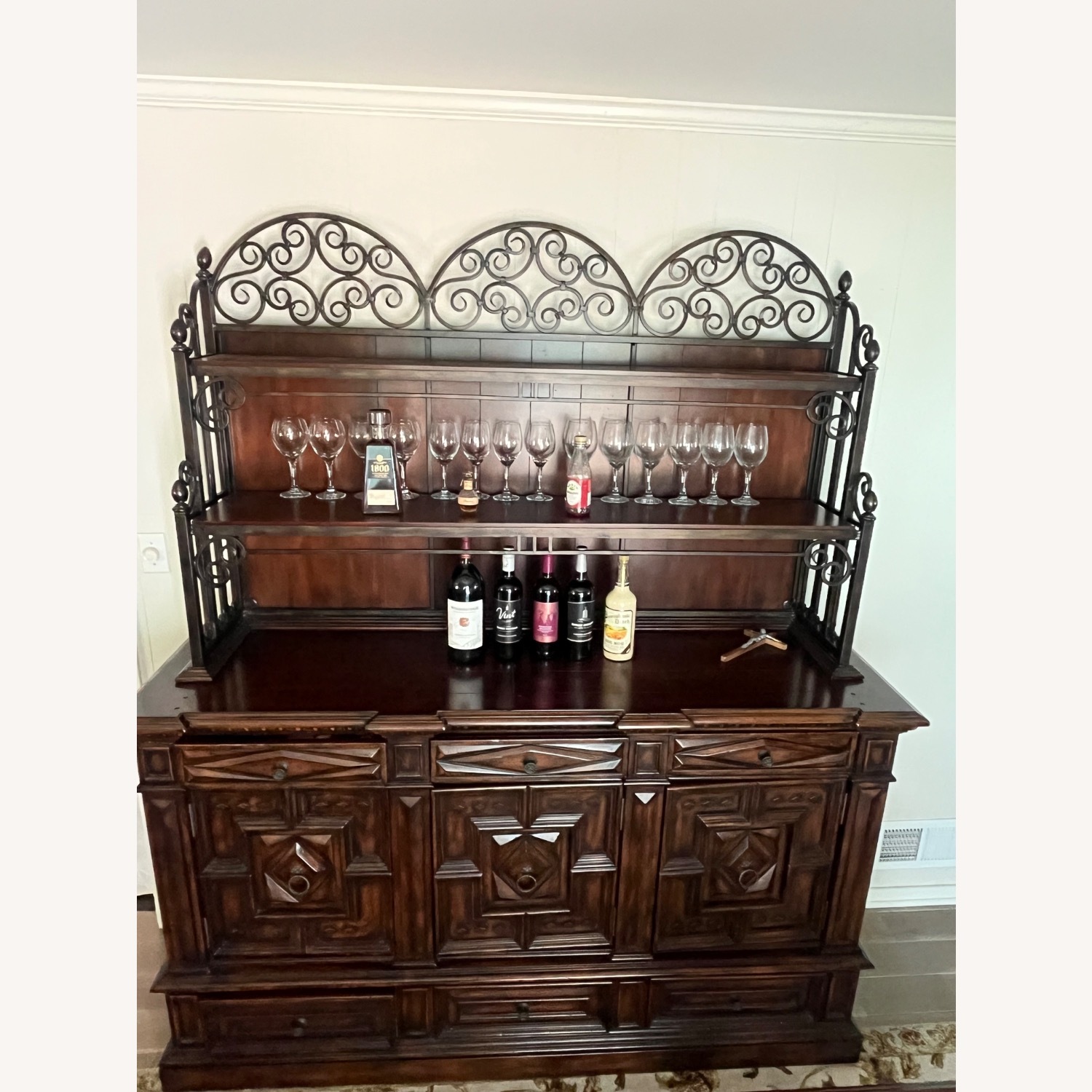 Hooker Furniture Seven Seas Oxblood Sideboard  - image-1