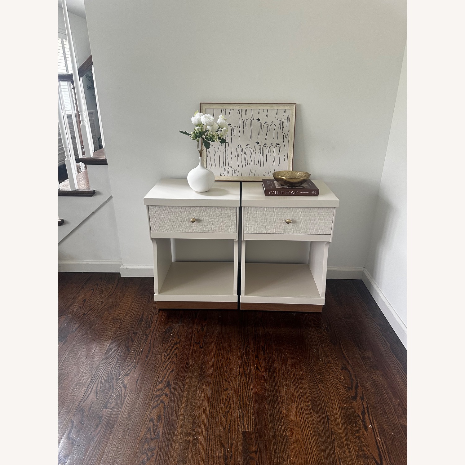Mid Century Pair of Bassett Nightstands - image-3