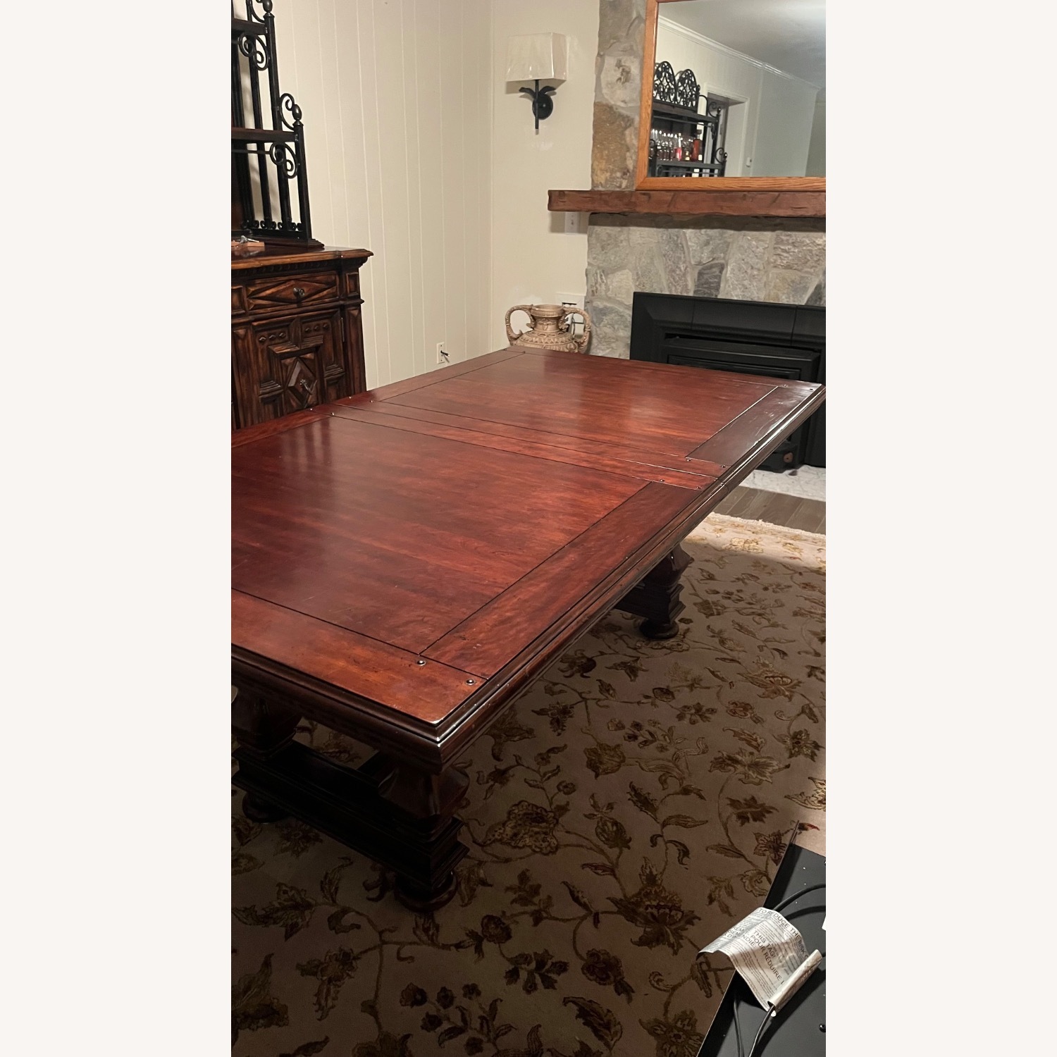 Hooker Mediterranean Oxblood Dining Table  - image-1