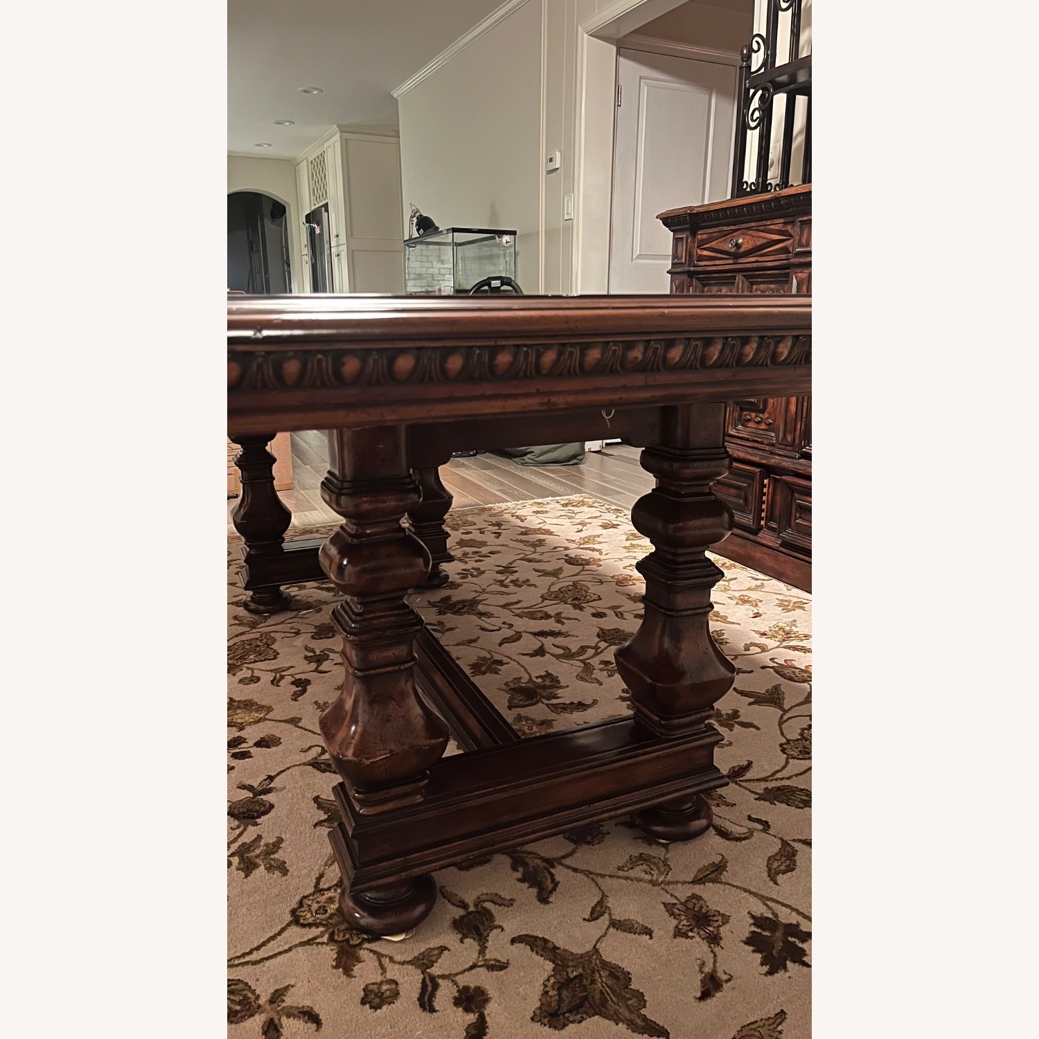 Hooker Mediterranean Oxblood Dining Table  - image-4