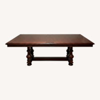Hooker Mediterranean Oxblood Dining Table