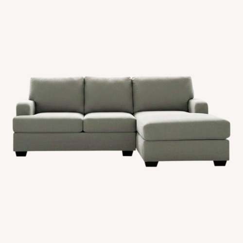 Used Ashley Furniture Keener Light Gray 2 Piece Sectional for sale on AptDeco