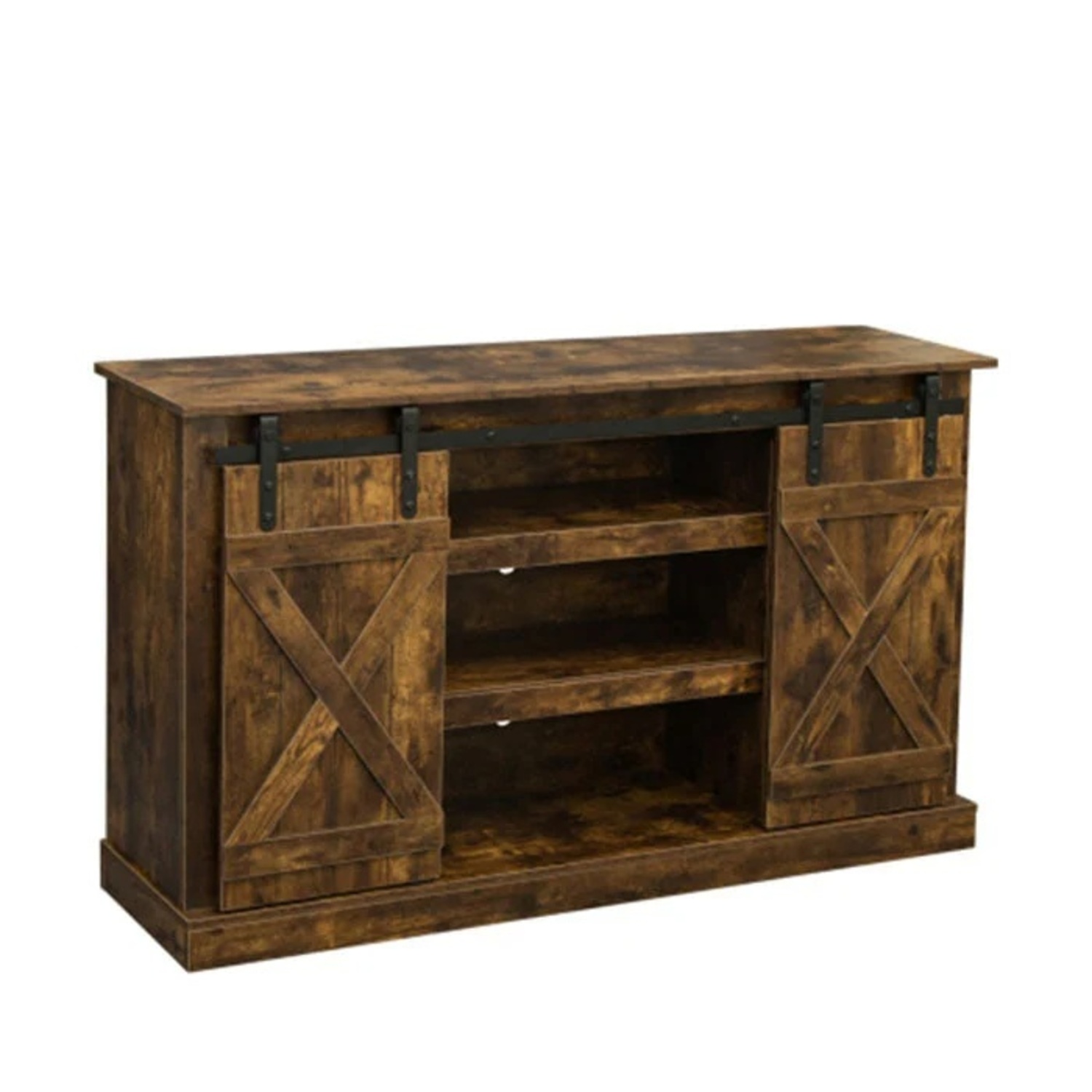 Wayfair Grace Oaks Wood Media Storage - image-8