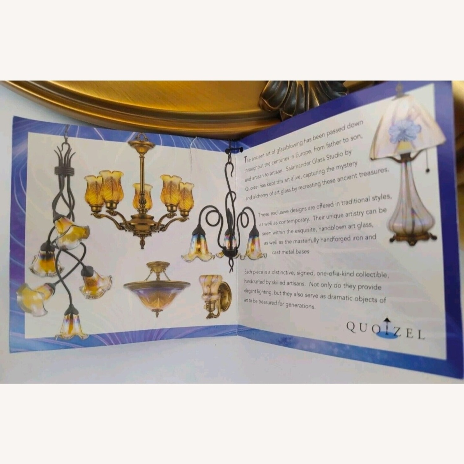 Quoizel Salamander Dark Brown Wrought Iron Chandelier - image-4