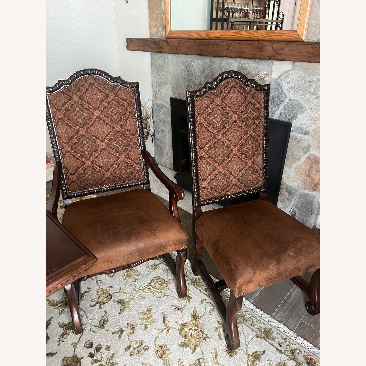Mediterranean Dining Chairs 6 pc - image-4
