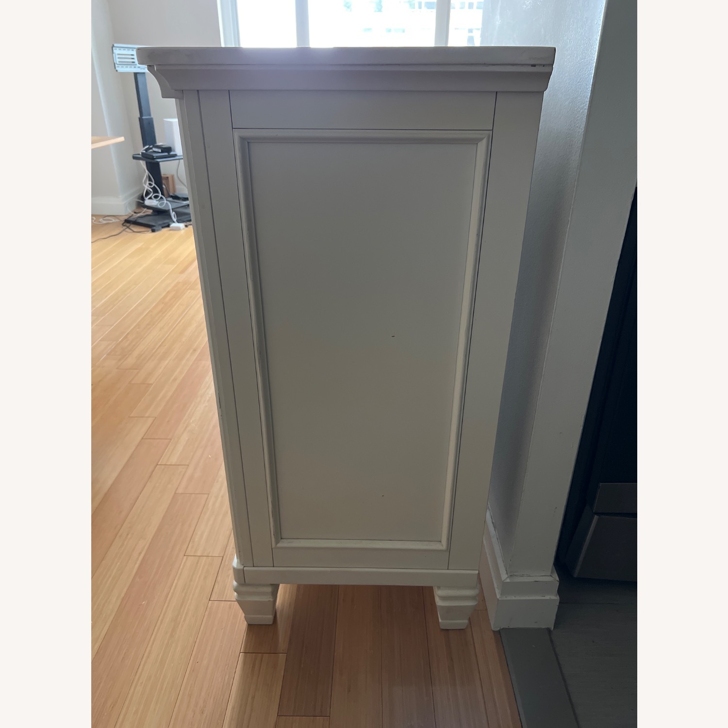 White Wood Dresser - image-6