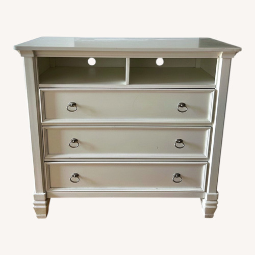 Used White Wood Dresser for sale on AptDeco