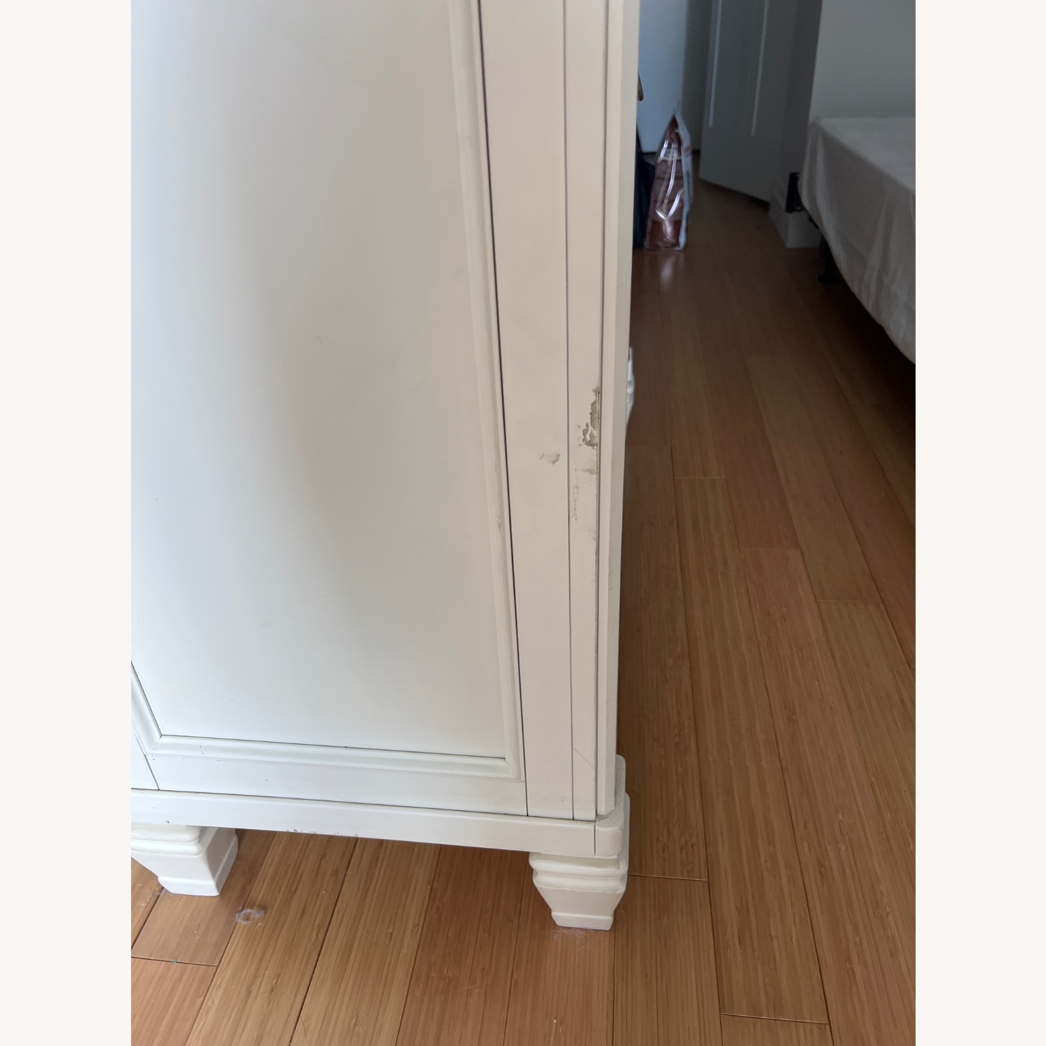 White Wood Dresser - image-4